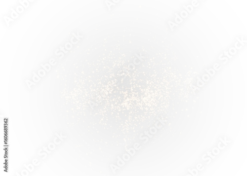 Bokeh, dust, glistering, light, powder PNG with luxury sparkle and festive spray. Christmas stardust PNG on transparent background. Overlay for party, celebration, or glamorous explosion effect.