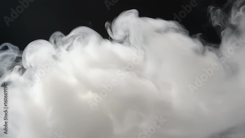 White smoke abstract pattern