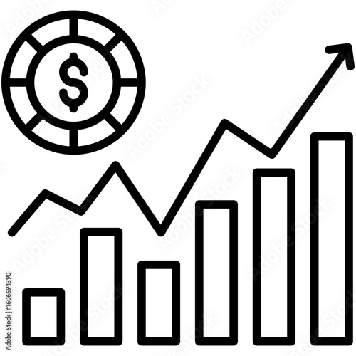 Blue Chip Stocks Icon