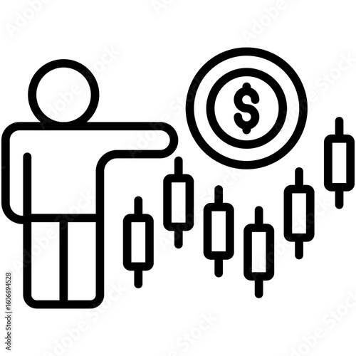 Stockbroker Icon