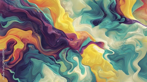 abstract colorful background with bubbles