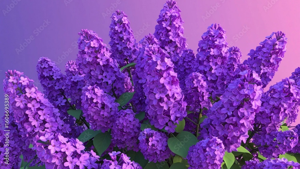 Obraz premium lavender flowers in the garden