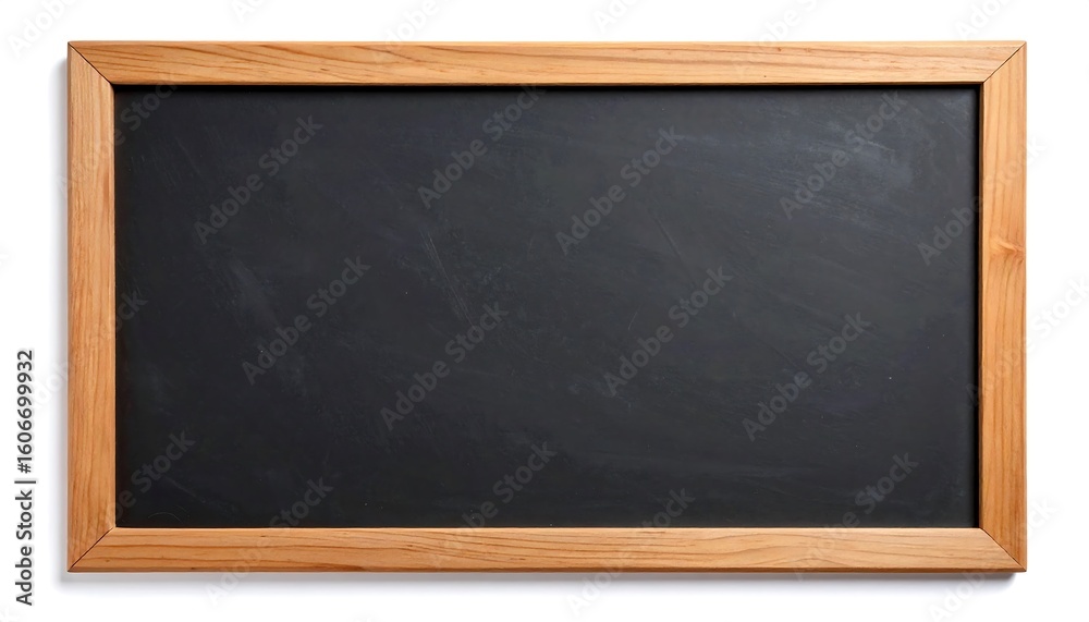 Empty wooden-framed chalkboard (1) Empty wooden-framed chalkboard (1)