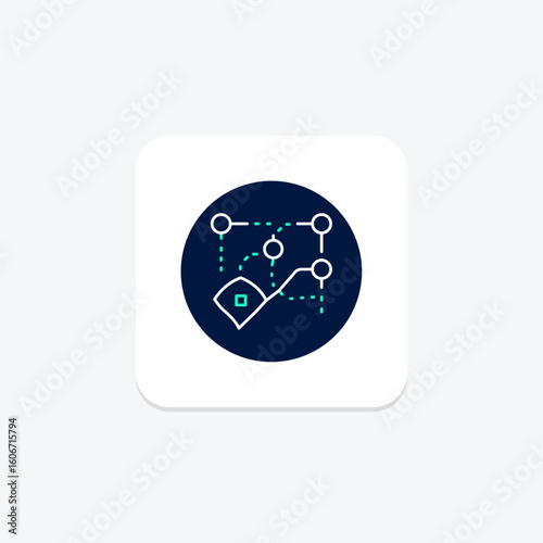 Zoning Map, vector, pixel perfect, illustrator file