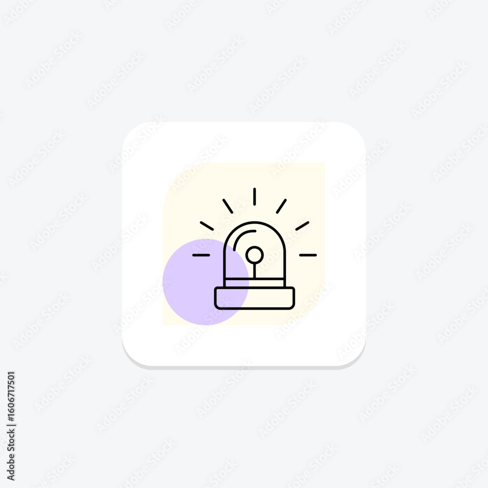 Alarm System, vector, pixel perfect, illustrator file