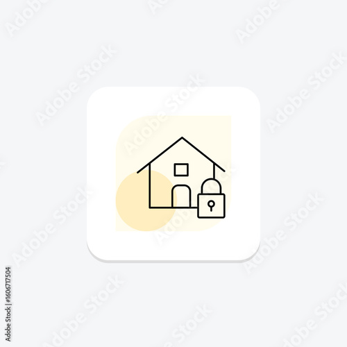 Home Security, vector, pixel perfect, illustrator file
