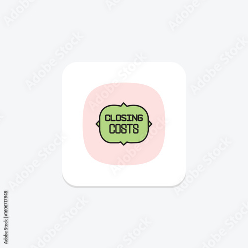 Closing Costs, vector, pixel perfect, illustrator file
