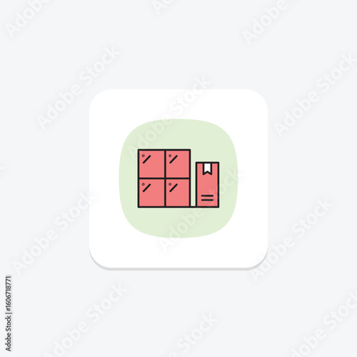 Package Locker, vector, pixel perfect, illustrator file