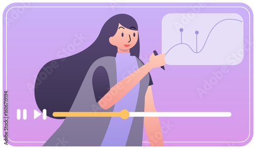 Video Course Illustration