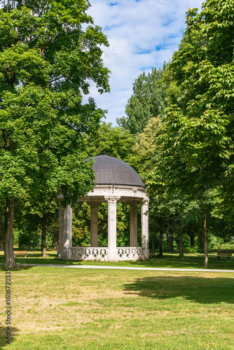 Beautiful Art Nouveau Pavilion In A Park