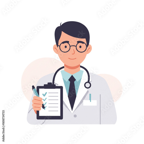Medical center surgeon icon transparent background