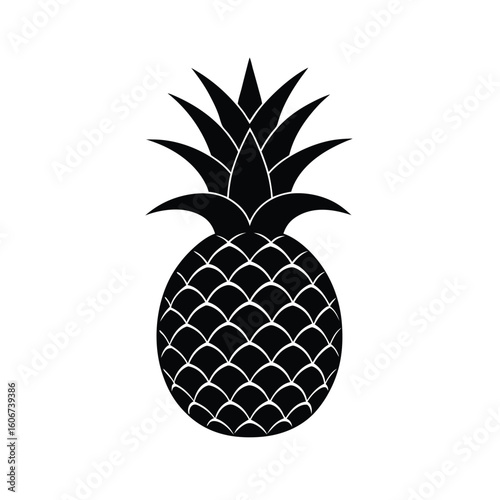 pineapple vector illustration