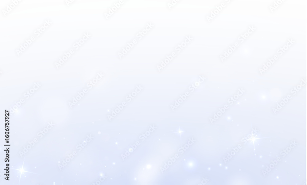 Fototapeta premium Transparent Shine Effect with Christmas Glow