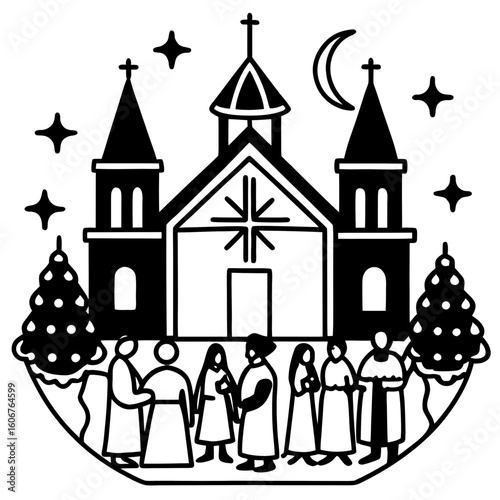 Midnight Church Gathering