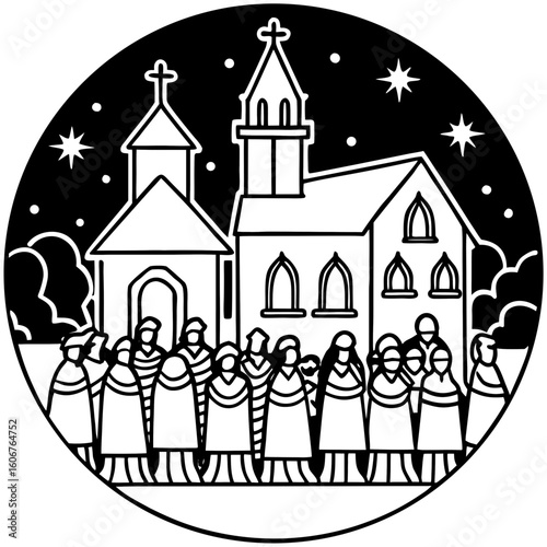 Midnight Church Gathering