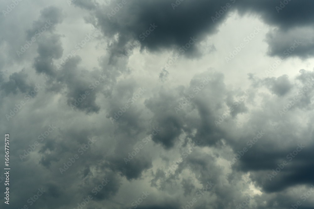 Obraz premium Atmospheric thunderstorm formation