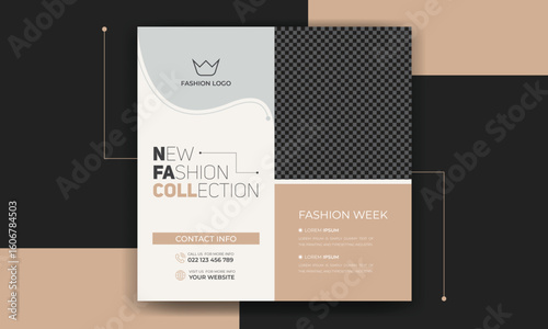 Modern and Elegant Fashion and Beauty Instagram  Post Template for Social Media Promotion