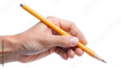 hand with pencil