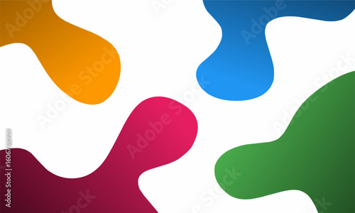 colorful foot prints