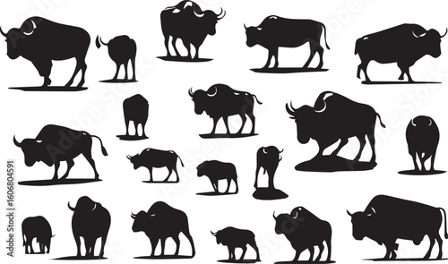 farm animals collection vector