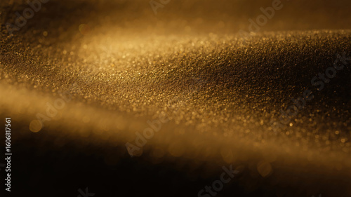 Blurred Soft Dark Gold Background Wallpaper