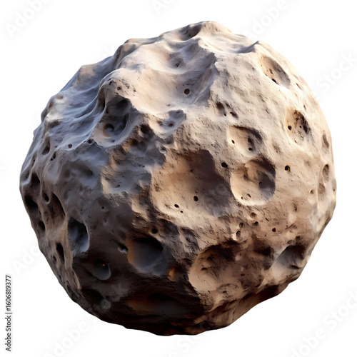 Irregular Asteroid Surface