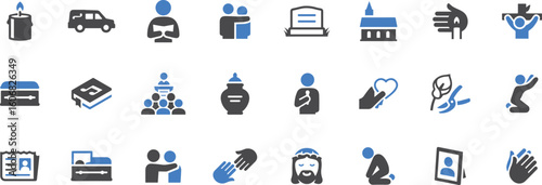 Donation Gift Vector Set – Present, Charity, Package, Giving, Volunteer, Box, Help, Kindness, Nonprofit, Support, Heart, Gift, Community, Hands, Icon

