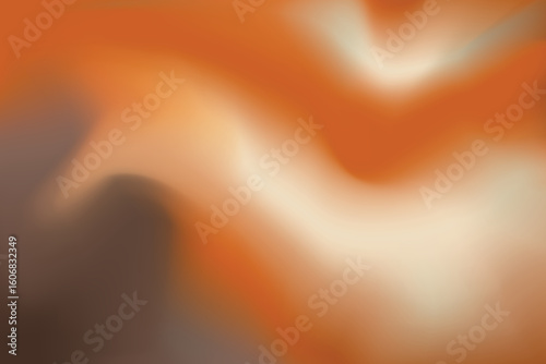Colorful abstract gradient backdrop in orange to yellow