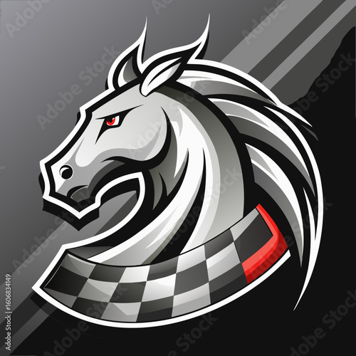 horse head silhouette