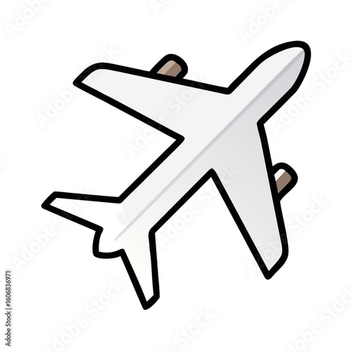 vector airplane icon