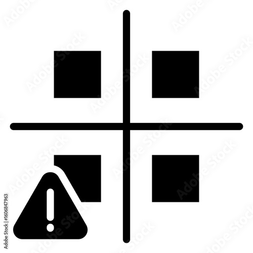 Risk Matrix Icon