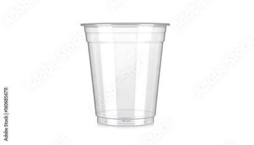 Wallpaper Mural Clear plastic disposable drinking cup Torontodigital.ca