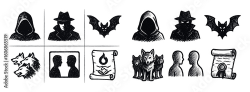 Enemy Icons Sketch