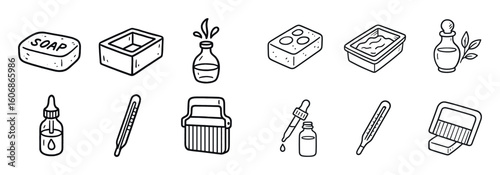 Soapmaking Essentials Icons