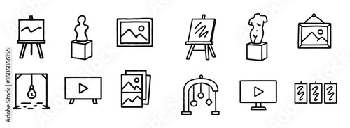 Minimal Art Icons