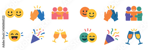 Friendship Icons Set