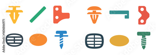 Autobody Icons Set