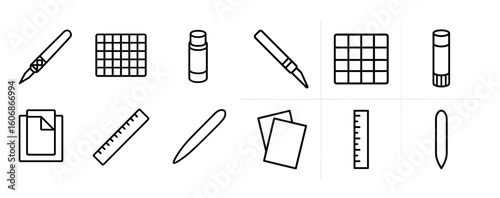 Handicraft Tools Icons