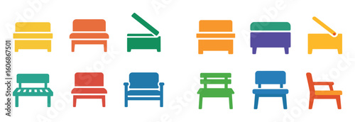 Kitchen Furniture Icons