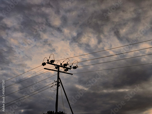 high voltage power lines