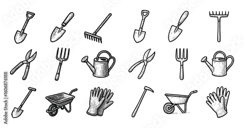 Garden Tool Icons
