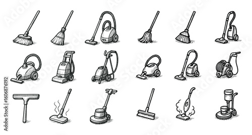 Cleaning Tools Grid