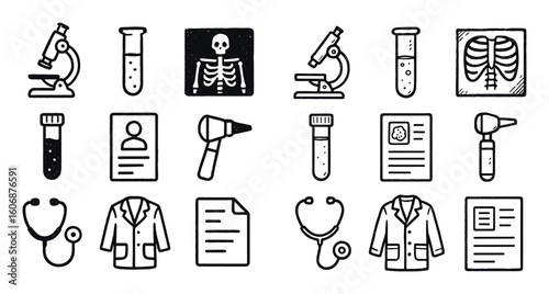 Medical Icon Grid
