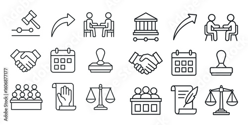 3D Legal Icons