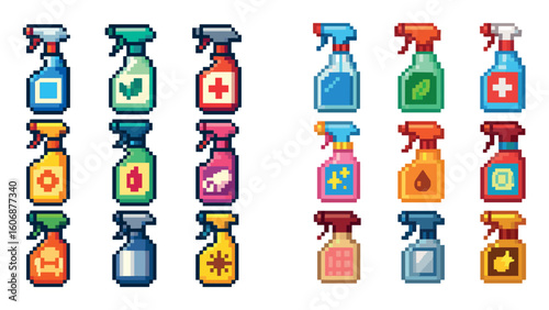 Pixel Cleaners Grid