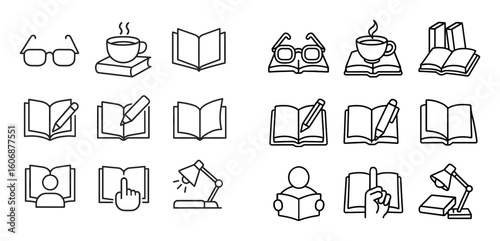 Book Lover Icons