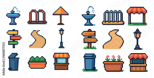 Playground Pixel-Icons Grid