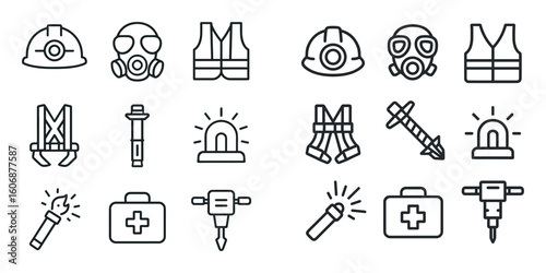 Mining Safety Icons