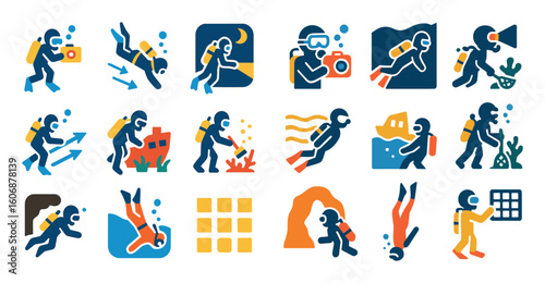 Diving Icons Collection