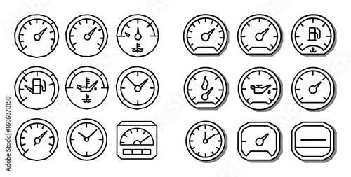 Dashboard Gauge Icons